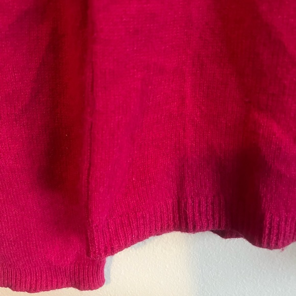 Adrienne Vittadini 2-PLY 100% Cashmere Lightweight Tunic Sweater Size Medium - Picture 4 of 5